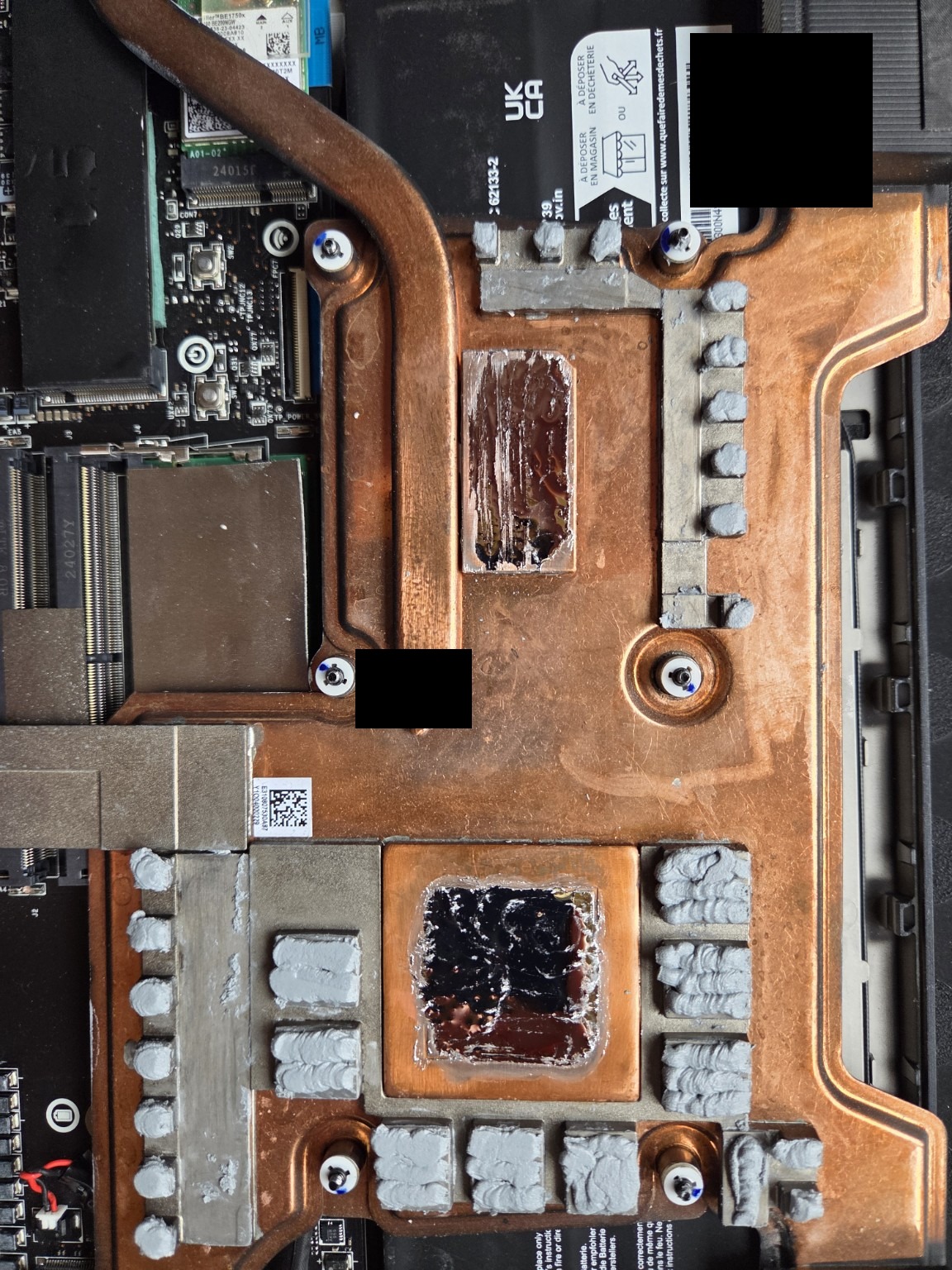 Heatsink contact